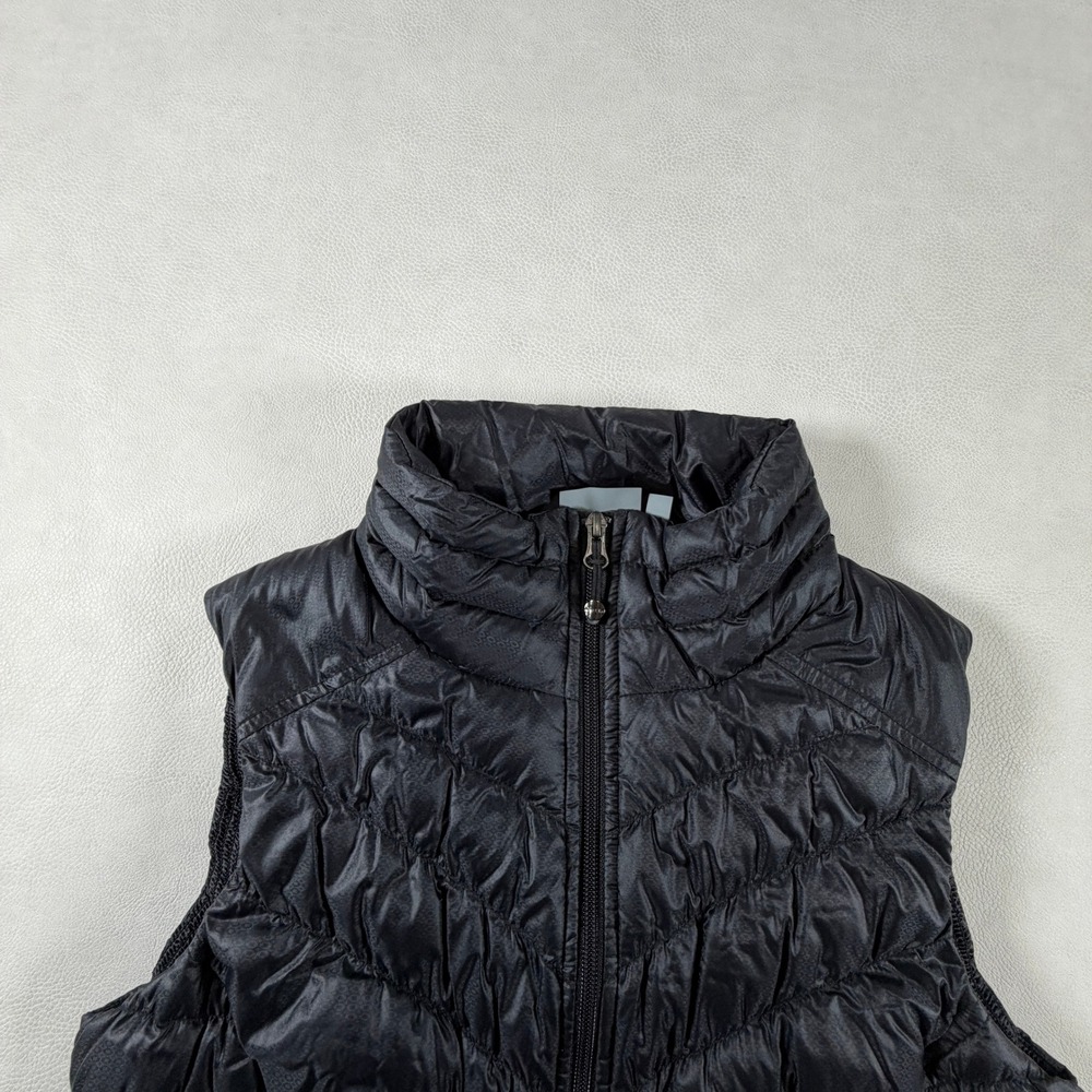 Athleta Womens Size Small Downalicious Goose Down Fill Puffer Vest Full Zip - Picture 8 of 12